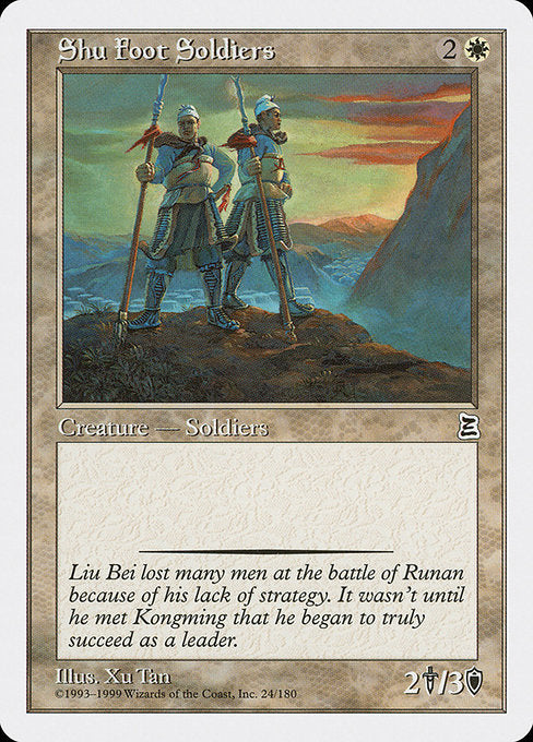 Shu Foot Soldiers (24) [Portal Three Kingdoms]