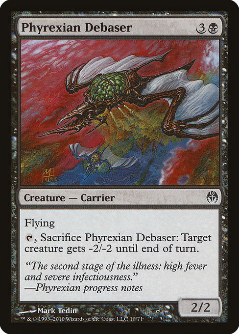 Phyrexian Debaser (10) [Duel Decks: Phyrexia vs. the Coalition]