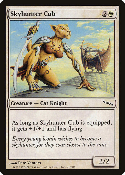 Skyhunter Cub (21) [Mirrodin]