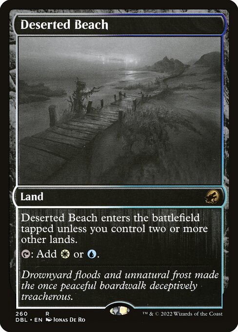 Deserted Beach (260) [Innistrad: Double Feature]