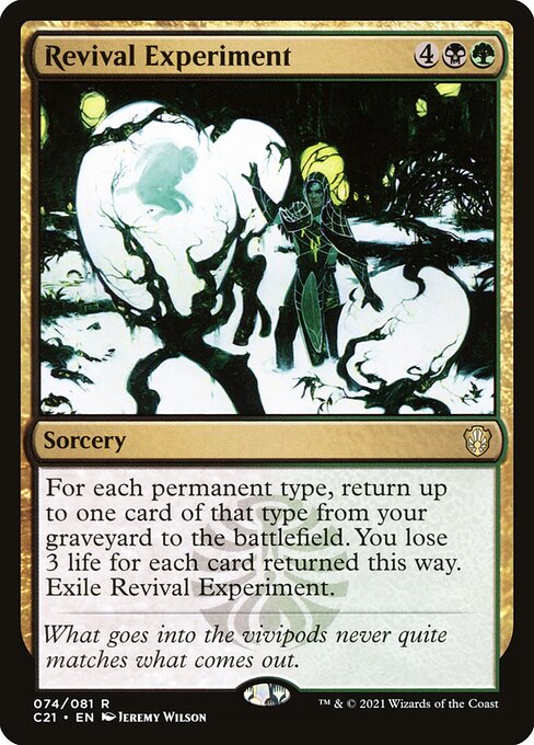 Revival Experiment (74) [Commander 2021]