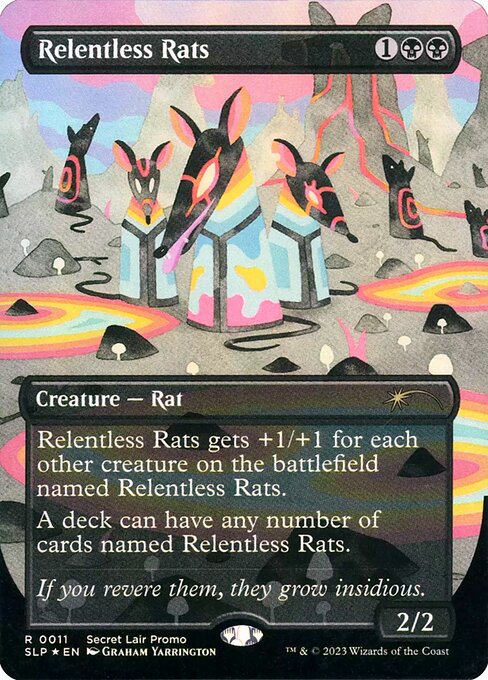 Relentless Rats (11) [Secret Lair Showdown]