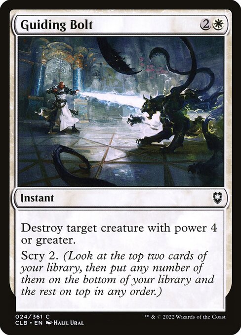 Guiding Bolt (24) [Commander Legends: Battle for Baldur's Gate]