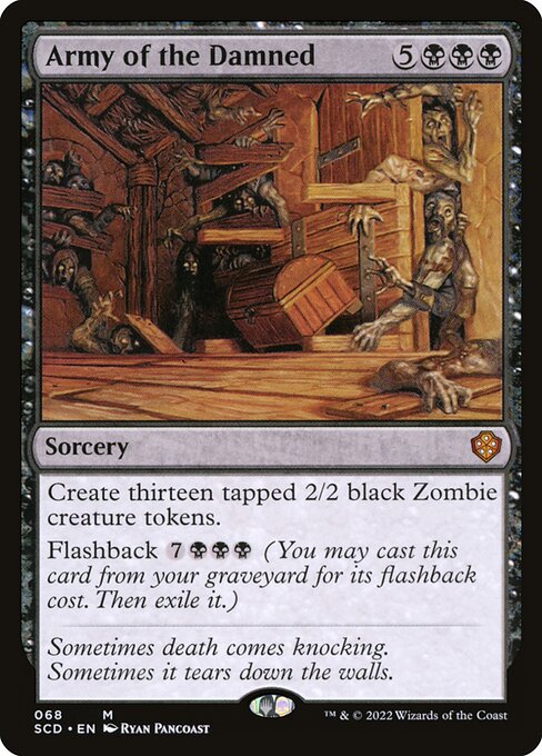 Army of the Damned (68) [Starter Commander Decks]
