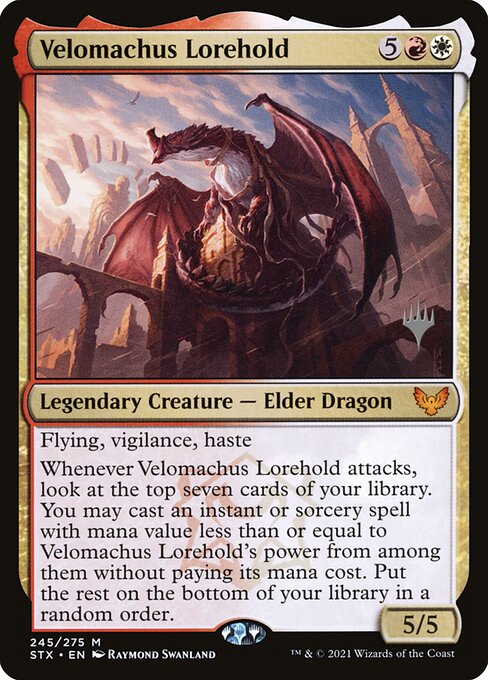 Velomachus Lorehold (245p) [Strixhaven: School of Mages Promos]