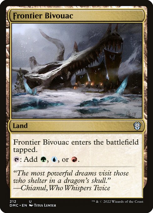 Frontier Bivouac (212) [Dominaria United Commander]