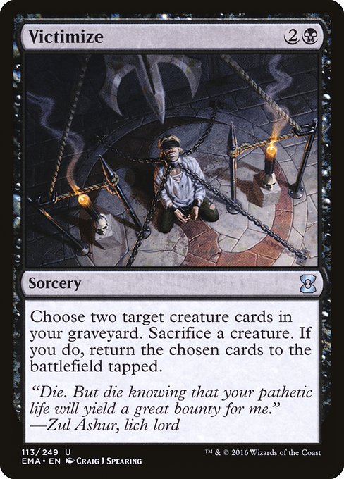 Victimize (113) [Eternal Masters]