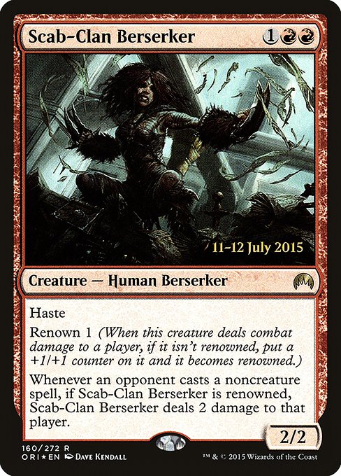Scab-Clan Berserker (160s) [Magic Origins Promos]