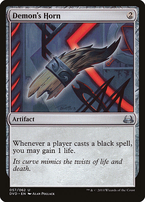 Demon's Horn (57) [Duel Decks Anthology: Divine vs. Demonic]