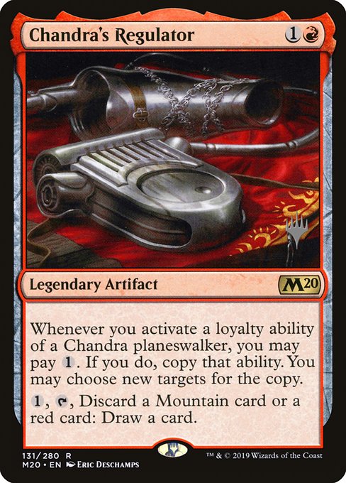 Chandra's Regulator (131p) [Core Set 2020 Promos]