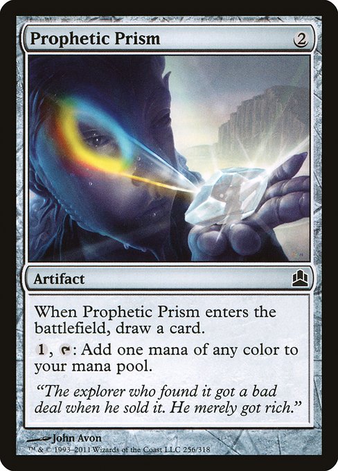 Prophetic Prism (256) [Commander 2011]