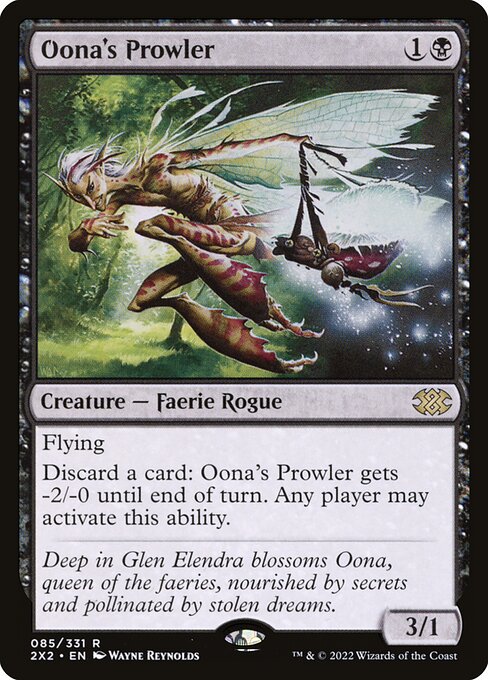 Oona's Prowler (85) [Double Masters 2022]