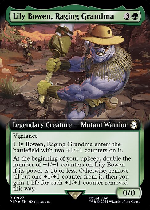 Lily Bowen, Raging Grandma (927) [Fallout]