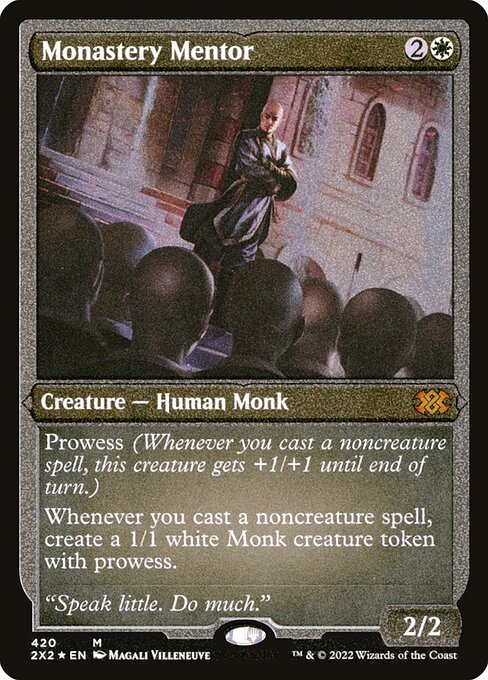Monastery Mentor (420) [Double Masters 2022]