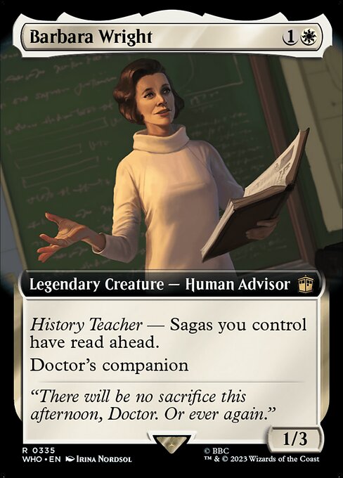 Barbara Wright (335) [Doctor Who] [Extended Art]