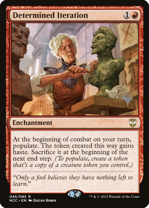 Determined Iteration (45p) [New Capenna Commander Promos]