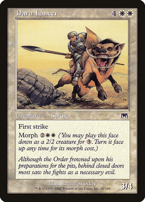 Daru Lancer (20) [Onslaught]
