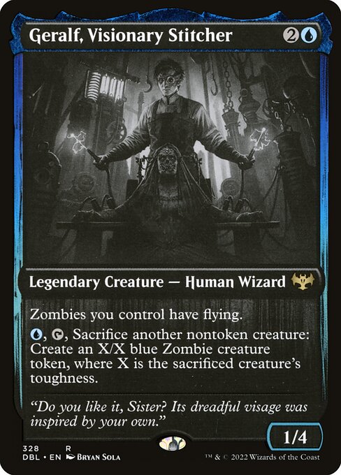 Geralf, Visionary Stitcher (328) [Innistrad: Double Feature]