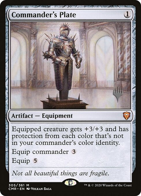 Commander's Plate (305p) [Commander Legends Promos]
