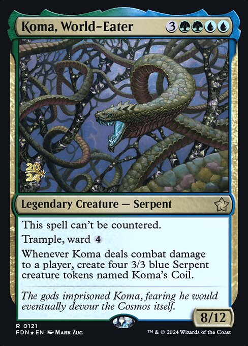 Koma, World-Eater (121s) [Foundations Promos]