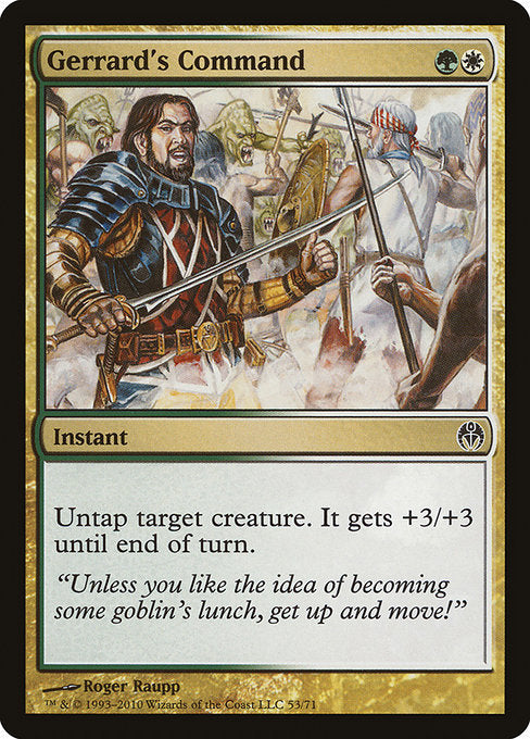 Gerrard's Command (53) [Duel Decks: Phyrexia vs. the Coalition]