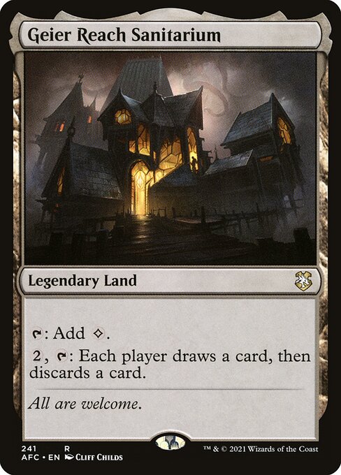 Geier Reach Sanitarium (241) [Forgotten Realms Commander]
