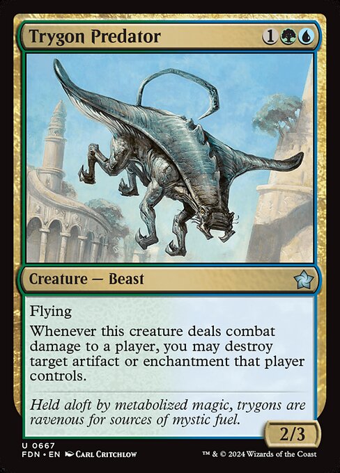 Trygon Predator (667) [Foundations]
