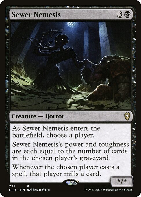 Sewer Nemesis (771) [Commander Legends: Battle for Baldur's Gate]