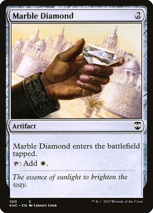 Marble Diamond (100) [Kaldheim Commander]