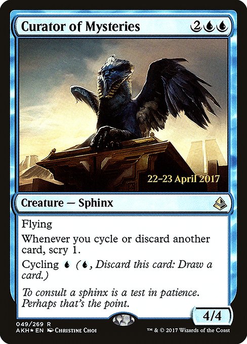 Curator of Mysteries (49s) [Amonkhet Promos]
