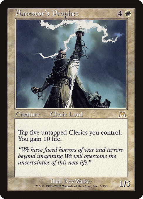 Ancestor's Prophet (3) [Onslaught]