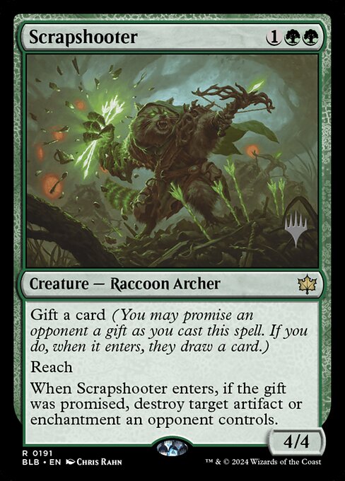 Scrapshooter (191p) [Bloomburrow Promos]
