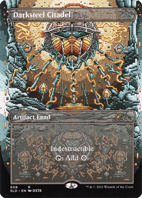 Darksteel Citadel (608) [Secret Lair Drop] [Borderless]