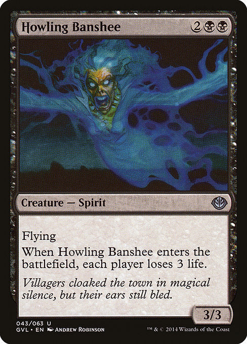 Howling Banshee (43) [Duel Decks Anthology: Garruk vs. Liliana]