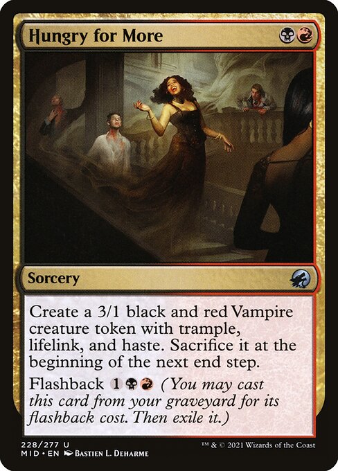 Hungry for More (228) [Innistrad: Midnight Hunt]