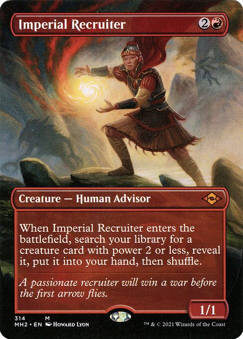 Imperial Recruiter (314) [Modern Horizons 2] [Borderless]