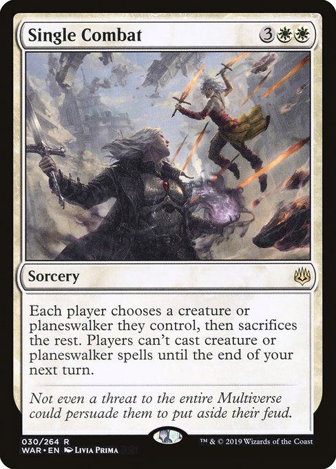 Single Combat (30) [War of the Spark]
