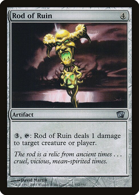 Rod of Ruin (312★) [Eighth Edition]