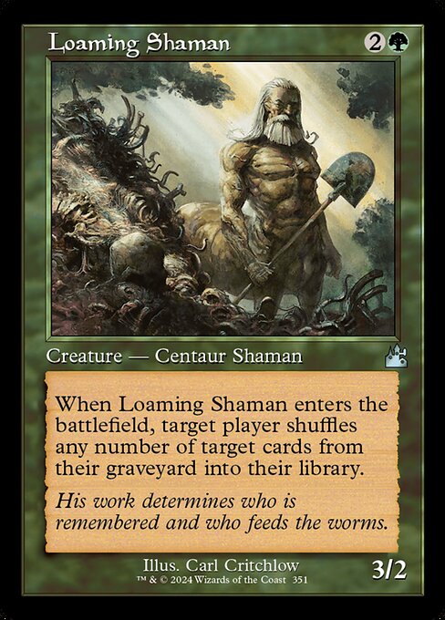 Loaming Shaman (351) [Ravnica Remastered]