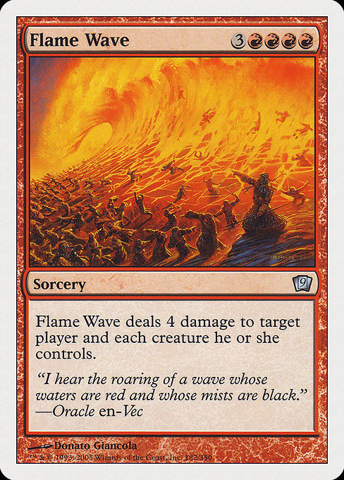 Flame Wave (182) [Ninth Edition]