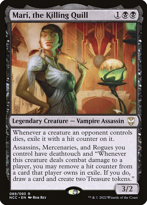 Mari, the Killing Quill (89) [New Capenna Commander]
