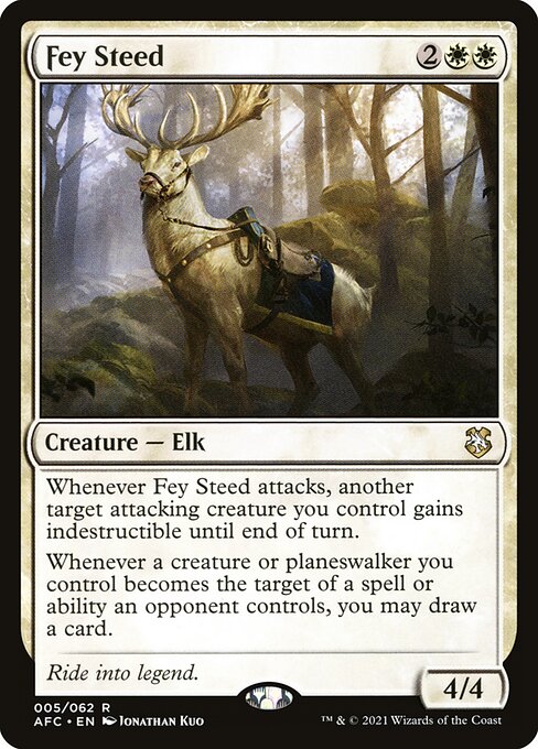 Fey Steed (5) [Forgotten Realms Commander]