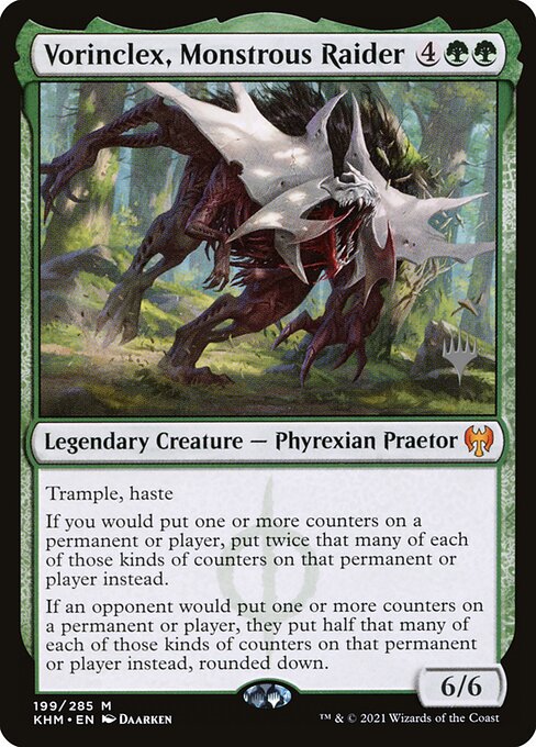 Vorinclex, Monstrous Raider (199p) [Kaldheim Promos]
