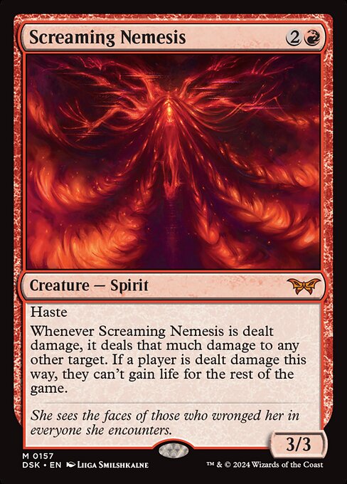 Screaming Nemesis (157) [Duskmourn: House of Horror]