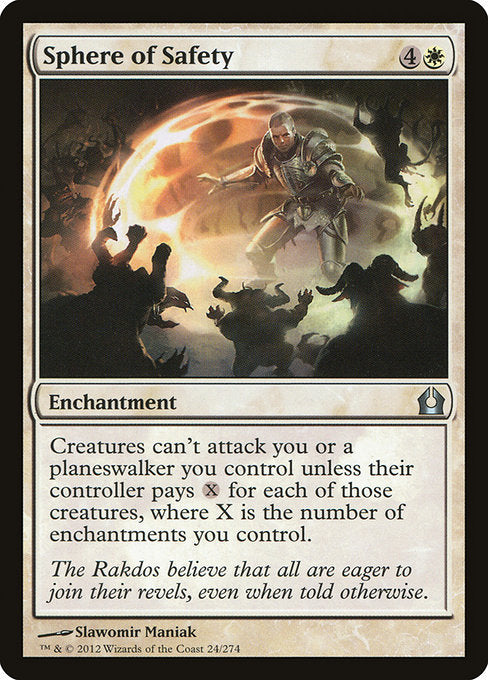 Sphere of Safety (24) [Return to Ravnica]