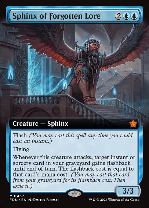 Sphinx of Forgotten Lore (457) [Foundations]