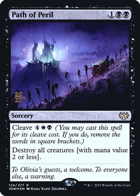 Path of Peril (124s) [Innistrad: Crimson Vow Promos]