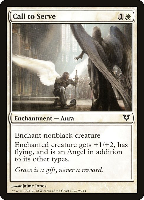 Call to Serve (9) [Avacyn Restored]