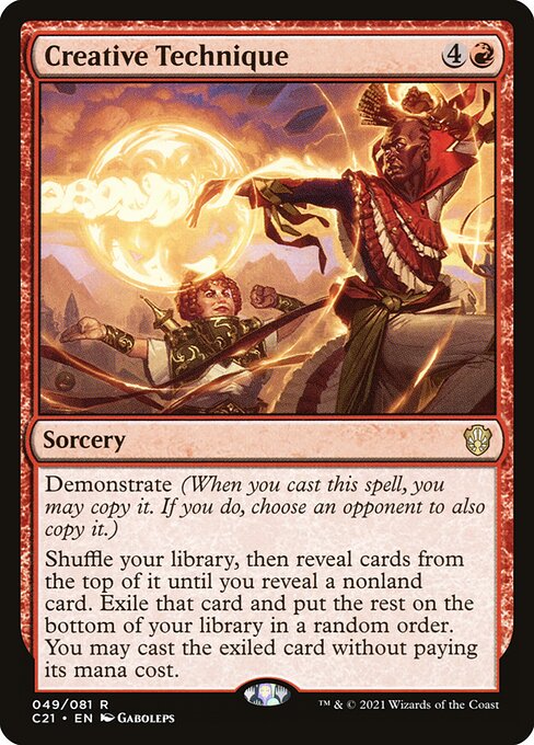 Creative Technique (49) [Commander 2021]