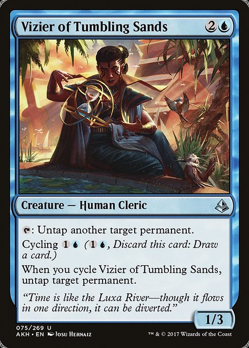 Vizier of Tumbling Sands (75) [Amonkhet]